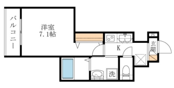ラ・グラシューズ西船橋の物件間取画像